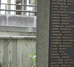 Kriegerdenkmal im Stadtgarten