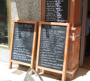 Tapasbar in Ayamonte