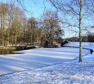 Winterspaziergang durch den Bürgerpark