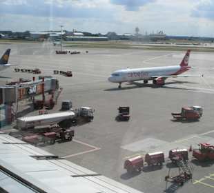 Das Vorfeld - immer betriebsam