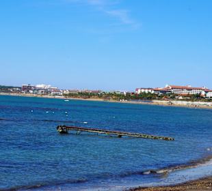 Strandpromenade Richtung Side 
