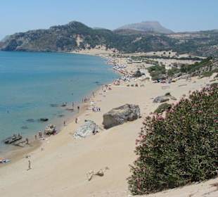 Najpiękniejsza plaża na rodos