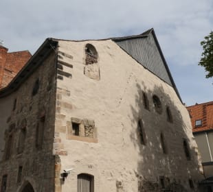 Blick zum Museum Alte Synagoge in Erfurt