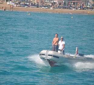 Motorboot der Duran Ağa