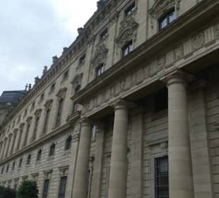 Außenansicht der Residenz von Würzburg