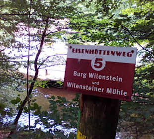 Wanderweg Eisenhüttenweg in Trippstadt