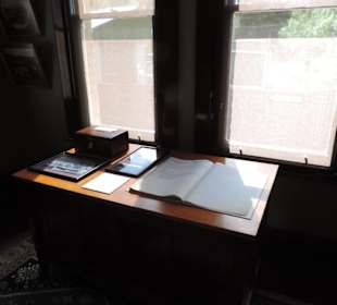 Kleines Museum auf dem Gelände