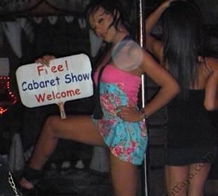 Cabaret dancer advertising free cabaret