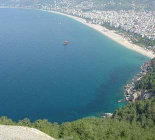 Ausblick von Burg Alanya (Tagesausflug)