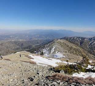 Вершина Сан-Антонио: начинаем спуск