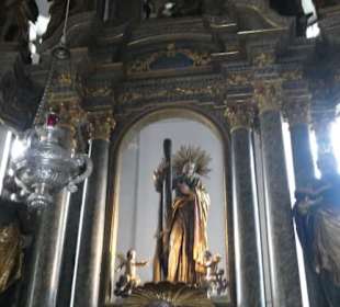 In der St. Andreas-Kirche von Berchtesgaden