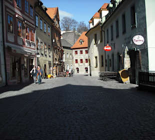 Gasse in Cesky Krumlov