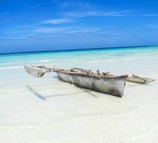 Spaziergang Richtung Ras Nungwi 