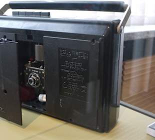 Radiorecorder mit Kamera und Mikro
