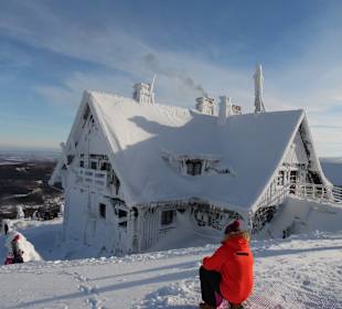 Heufuderbaude im Januar 2019