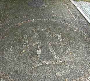 Innerer italienischer Rosengarten