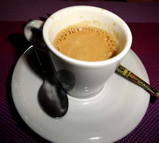 Espresso als Abschluss