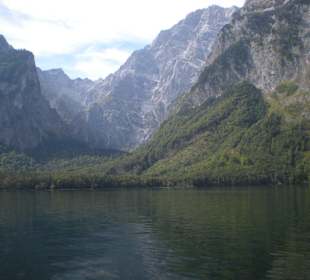 Blick auf den Watzmann