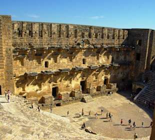 Aspendos An/Abfahrt Landschaft