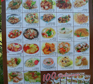 Schild am Restaurant 