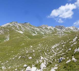 Mit der Nebelhornbahn auf das Nebelhorn