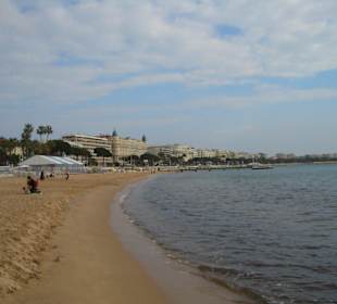 Strand von Cannes