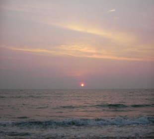 Sonnenuntergang am Blue Oceanic