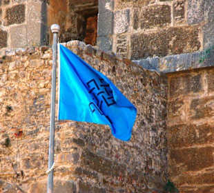 Aspendos An/Abfahrt Landschaft