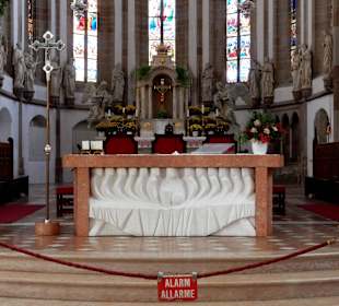 Altar mit Hintergrund