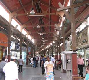 Alte Holzüberdachung vom Gold Souk