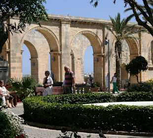 Upper Barracca Garten in Valletta
