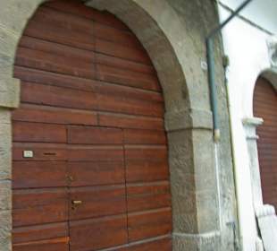Stabile Holztore-/Eingänge