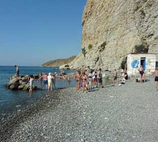 Die Therme im Süden der Insel