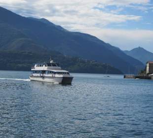 Linienschiffes an der Promenade