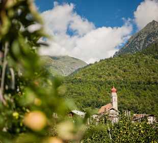 Blick auf unser Dorf