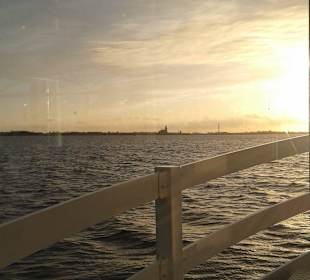 Rundfahrt auf dem Bodden