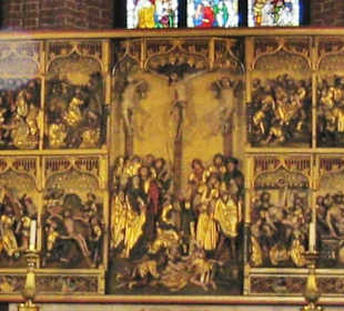 Marktkirche - Passionsaltar (mittlerer Teil)