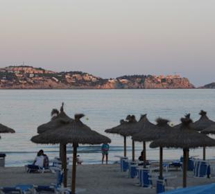 Strand im Abendlicht