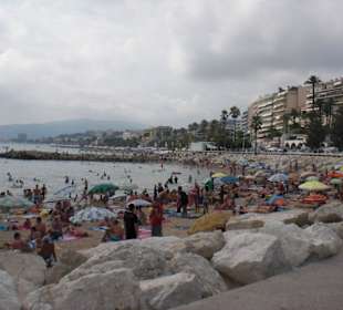 Ausflug zum Strand von Cannes