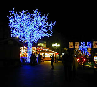 Eine ganze Stadt in Weihnachtsstimmung