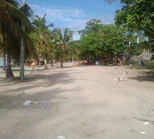 Der Strand von Boca Chica in der Dominikanischen 