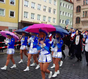 Mit Regenschirmeinlage