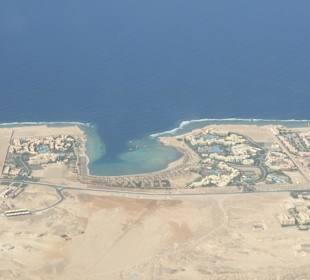 Coraya Bay Luftaufnahme