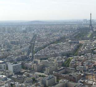 Blick aus 200 m Höhe