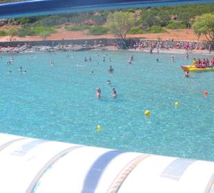 Mirabello Bucht, Stop zum Baden