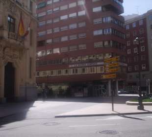 Una parte de la plaza