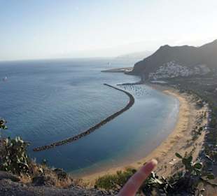 Plaza w Las Teresitas