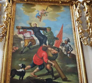 In der Sakristei der Kirche San Michele