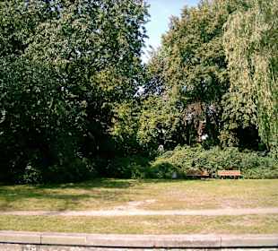 Grünanlage in Bezir Frierichshain