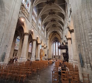  Notre Dame de Sablon in Brüssel, Belgien 